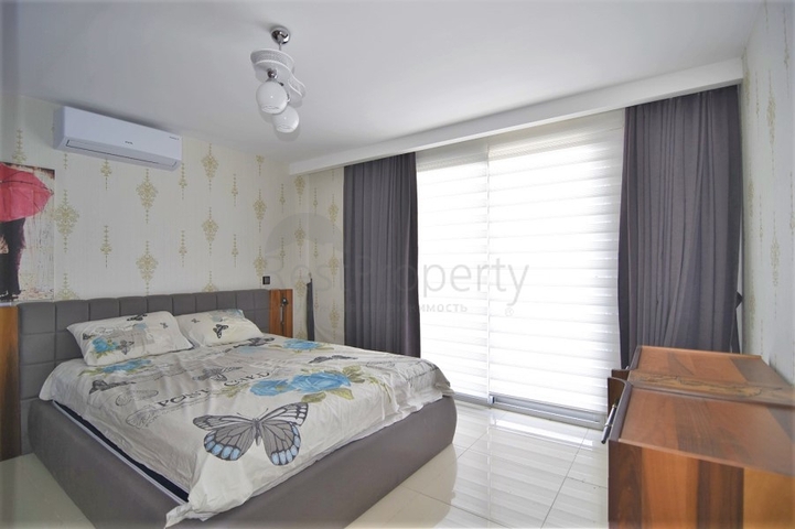 اطلالة بحر - دوبلكس ضمن مجمع فاخر - تصميم 1+2 - مع الاثاث - في كاستل / الانيا 