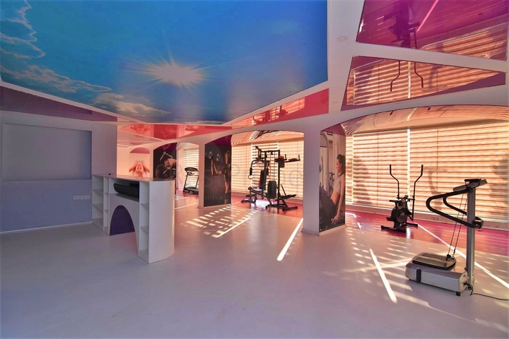 اطلالة بحر - دوبلكس ضمن مجمع فاخر - تصميم 1+2 - مع الاثاث - في كاستل / الانيا 