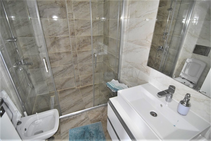 اطلالة بحر - دوبلكس ضمن مجمع فاخر - تصميم 1+2 - مع الاثاث - في كاستل / الانيا 