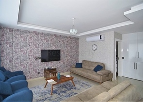 اطلالة بحر - دوبلكس ضمن مجمع فاخر - تصميم 1+2 - مع الاثاث - في كاستل / الانيا 