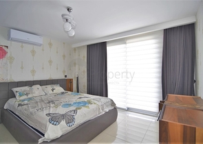 اطلالة بحر - دوبلكس ضمن مجمع فاخر - تصميم 1+2 - مع الاثاث - في كاستل / الانيا 