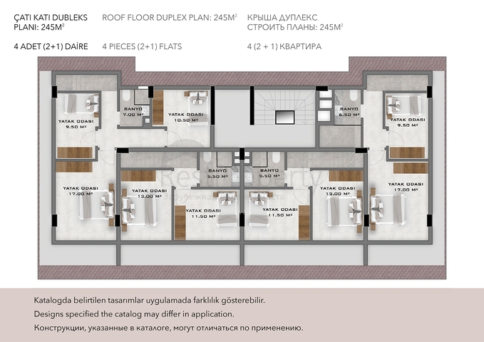 شقق بالتقسيط في الانيا - مجمع قيد الانشاء - في اوبا / الانيا 