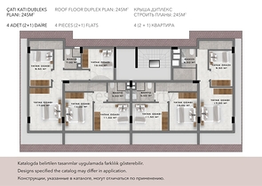 شقق بالتقسيط في الانيا - مجمع قيد الانشاء - في اوبا / الانيا 