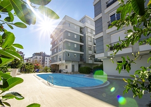 شقة 2 + 1 مع تدفئة بالغاز في هورما كونيالتي