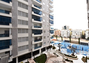 مجمع فاخر يضم خدمات 5 نجوم -شقة عائلية واسعة 1+2- في مهموتلار / الانيا 