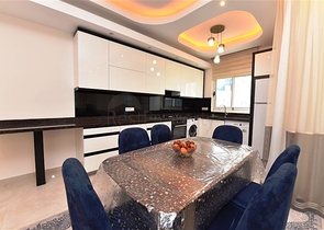 مجمع فاخر يضم خدمات 5 نجوم -شقة عائلية واسعة 1+2- في مهموتلار / الانيا 