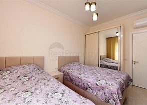 شقة فاخرة -مجمع بخدمات 5 نجوم - تصميم 1+3 - في مهموتلار /الانيا 