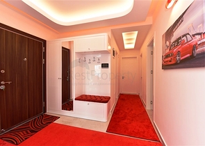 شقة فاخرة -مجمع بخدمات 5 نجوم - تصميم 1+3 - في مهموتلار /الانيا 