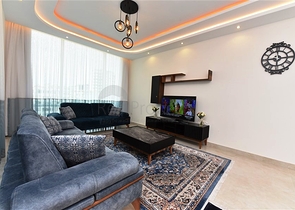 شقة فاخرة -مجمع بخدمات 5 نجوم - تصميم 1+3 - في مهموتلار /الانيا 