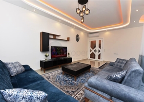 شقة فاخرة -مجمع بخدمات 5 نجوم - تصميم 1+3 - في مهموتلار /الانيا 