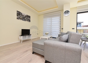 قريبة من شاطئ كليوباترا - دوبلكس 2 غرفة وصالة -ضمن مجمع  حديث - في الانيا 