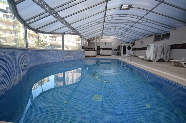 دوبلكس عائلية واسعة - اطلالة بحر - تصميم 3 غرف و2 صالة - في مهموتلار /  الانيا 