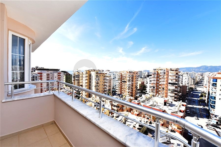 دوبلكس عائلية - 3 غرف وصالتين - اطلالة بحر - في مهموتلار / الانيا 