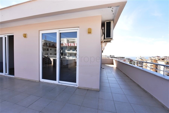 دوبلكس عائلية - 3 غرف وصالتين - اطلالة بحر - في مهموتلار / الانيا 