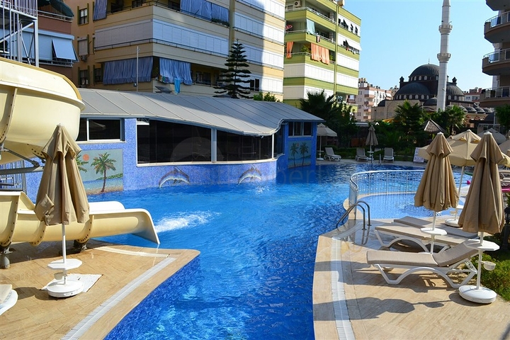 دوبلكس عائلية - 3 غرف وصالتين - اطلالة بحر - في مهموتلار / الانيا 