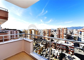 دوبلكس عائلية - 3 غرف وصالتين - اطلالة بحر - في مهموتلار / الانيا 