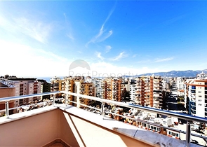 دوبلكس عائلية - 3 غرف وصالتين - اطلالة بحر - في مهموتلار / الانيا 