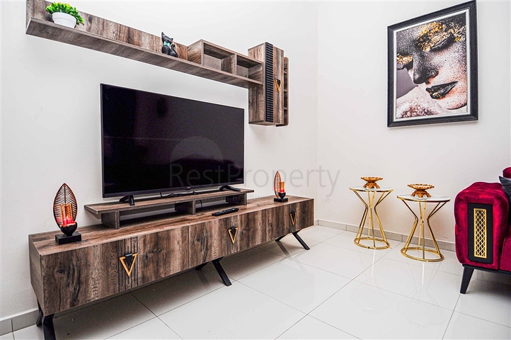 شقة دوبلكس ارضية - مع مدخل للحديقة -ضمن مجمع حديث فاخر - في كارجي جاك / الانيا 