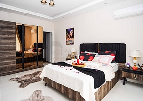 شقة دوبلكس ارضية - مع مدخل للحديقة -ضمن مجمع حديث فاخر - في كارجي جاك / الانيا 