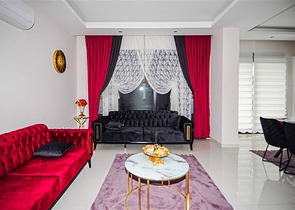 شقة دوبلكس ارضية - مع مدخل للحديقة -ضمن مجمع حديث فاخر - في كارجي جاك / الانيا 