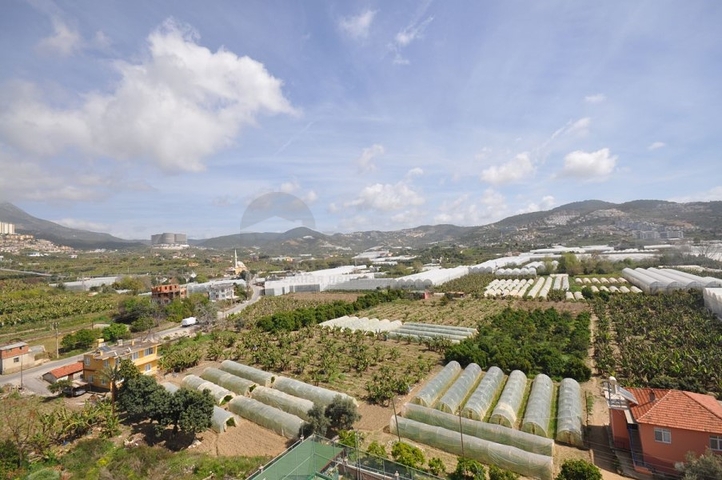 اطلالة مفتوحة - طابق مرتفع - شقة 2 غرفة وصالة - ضمن مجمع سكني بخدمات ممتازة - مهموتلار / الانيا 