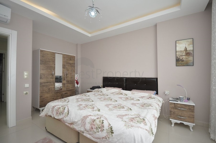 اطلالة مفتوحة - طابق مرتفع - شقة 2 غرفة وصالة - ضمن مجمع سكني بخدمات ممتازة - مهموتلار / الانيا 