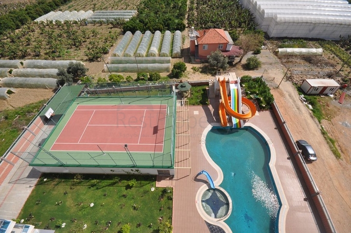 اطلالة مفتوحة - طابق مرتفع - شقة 2 غرفة وصالة - ضمن مجمع سكني بخدمات ممتازة - مهموتلار / الانيا 