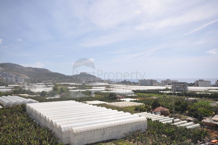 اطلالة مفتوحة - طابق مرتفع - شقة 2 غرفة وصالة - ضمن مجمع سكني بخدمات ممتازة - مهموتلار / الانيا 