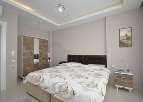 اطلالة مفتوحة - طابق مرتفع - شقة 2 غرفة وصالة - ضمن مجمع سكني بخدمات ممتازة - مهموتلار / الانيا 