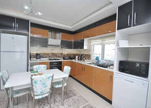 اطلالة مفتوحة - طابق مرتفع - شقة 2 غرفة وصالة - ضمن مجمع سكني بخدمات ممتازة - مهموتلار / الانيا 