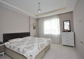 اطلالة مفتوحة - طابق مرتفع - شقة 2 غرفة وصالة - ضمن مجمع سكني بخدمات ممتازة - مهموتلار / الانيا 