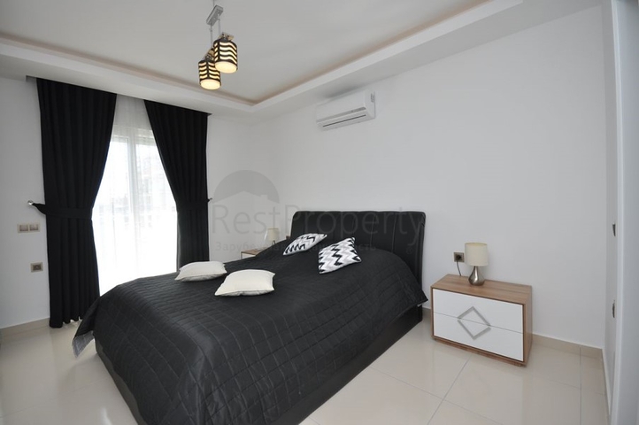 شقة 2 غرفة وصالة - مع الاثاث- ضمن مجمع يضم كافة الخدمات - في الانيا / منطقة مهموتلار 