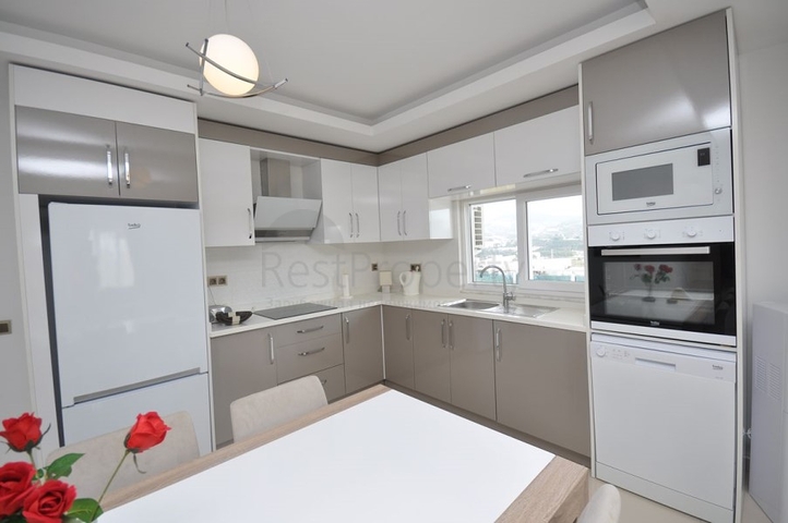 شقة 2 غرفة وصالة - مع الاثاث- ضمن مجمع يضم كافة الخدمات - في الانيا / منطقة مهموتلار 