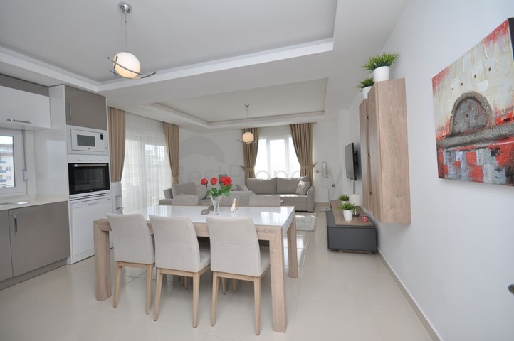 شقة 2 غرفة وصالة - مع الاثاث- ضمن مجمع يضم كافة الخدمات - في الانيا / منطقة مهموتلار 