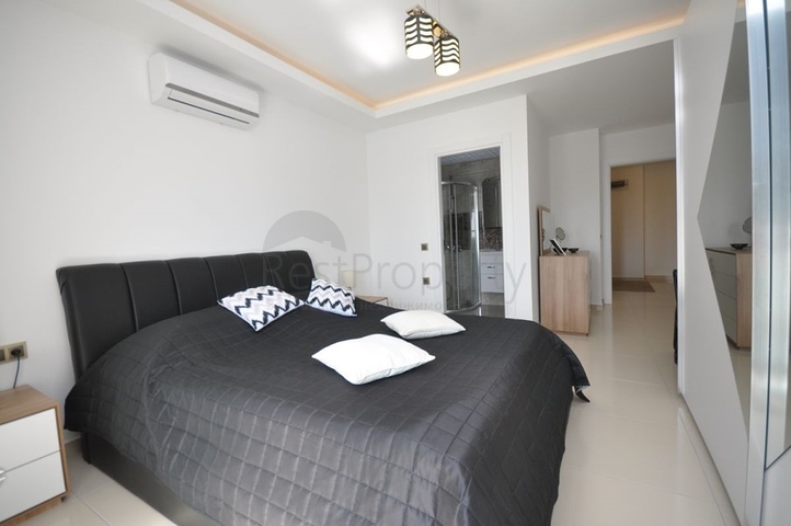 شقة 2 غرفة وصالة - مع الاثاث- ضمن مجمع يضم كافة الخدمات - في الانيا / منطقة مهموتلار 