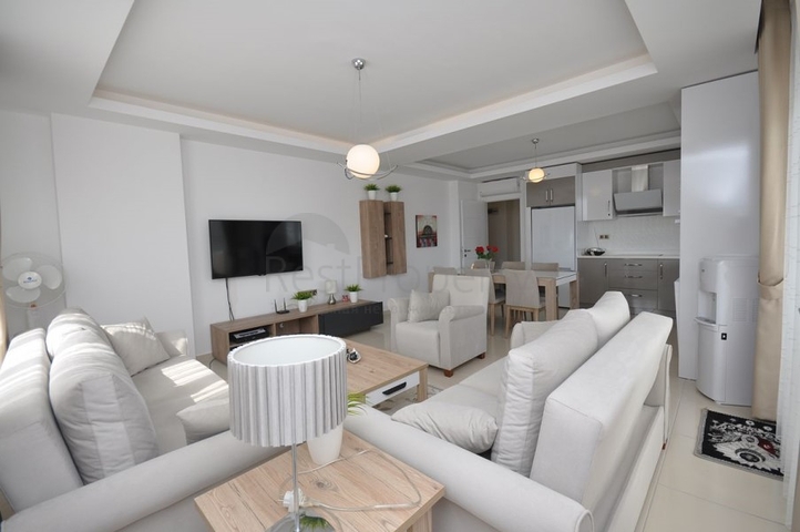 شقة 2 غرفة وصالة - مع الاثاث- ضمن مجمع يضم كافة الخدمات - في الانيا / منطقة مهموتلار 