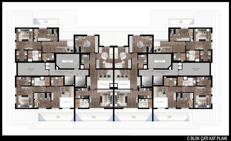 مشروع تحت الانشاء في اونجالي كونيالتي انطاليا