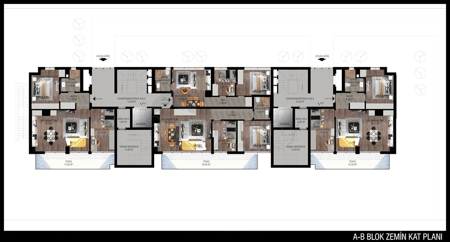 مشروع تحت الانشاء في اونجالي كونيالتي انطاليا