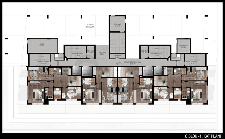 مشروع تحت الانشاء في اونجالي كونيالتي انطاليا