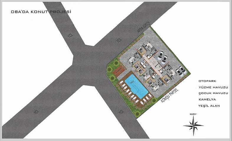 بالاقساط دون فوائد - مجمع قيد الانشاء في منطقة اوبا / الانيا 