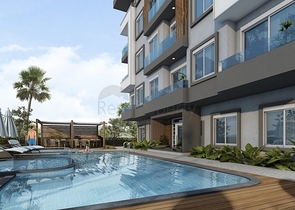 بالاقساط دون فوائد - مجمع قيد الانشاء في منطقة اوبا / الانيا 