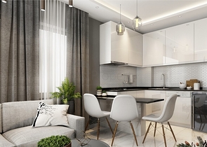 بالاقساط دون فوائد - مجمع قيد الانشاء في منطقة اوبا / الانيا 