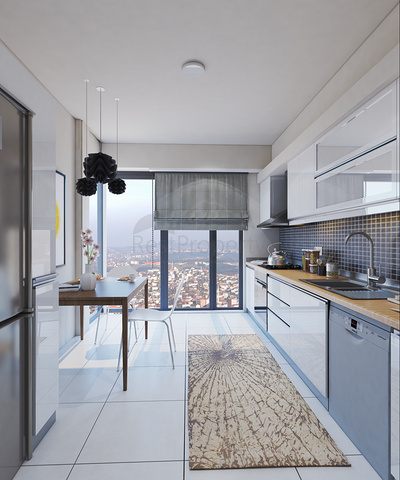 اطلالة على مضيق البوسفور - شقق عائلية ضمن مجمع حديث فاخر - في اسطنبول الاسيوية 