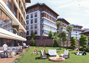 اطلالة على مضيق البوسفور - شقق عائلية ضمن مجمع حديث فاخر - في اسطنبول الاسيوية 