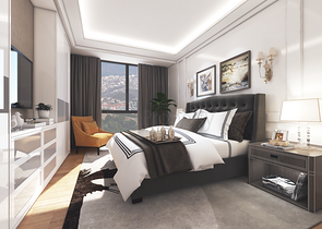 اطلالة على مضيق البوسفور - شقق عائلية ضمن مجمع حديث فاخر - في اسطنبول الاسيوية 