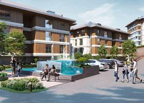 اطلالة على مضيق البوسفور - شقق عائلية ضمن مجمع حديث فاخر - في اسطنبول الاسيوية 