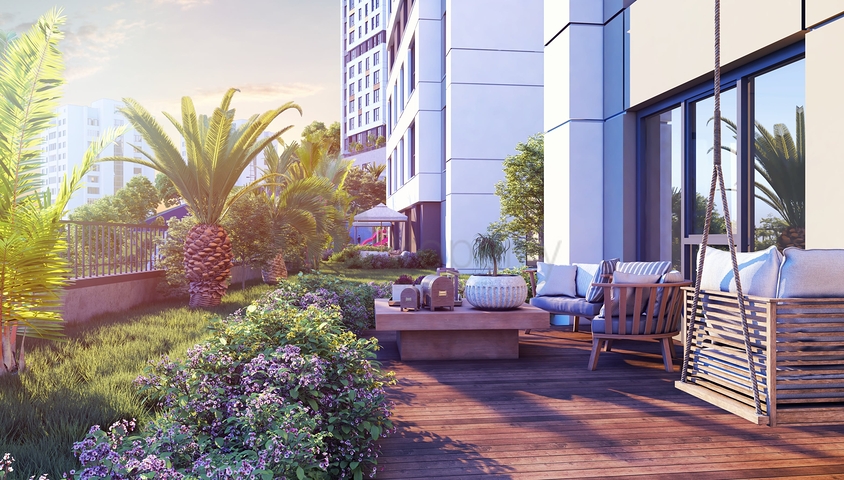 شقق بتصاميم متنوعة -ضمن مجمع حديث - في منطقة ايوب سلطان التاريخية / اسطنبول 