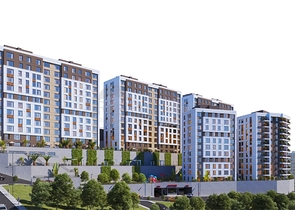 شقق بتصاميم متنوعة -ضمن مجمع حديث - في منطقة ايوب سلطان التاريخية / اسطنبول 