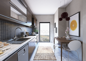 شقق بتصاميم متنوعة -ضمن مجمع حديث - في منطقة ايوب سلطان التاريخية / اسطنبول 