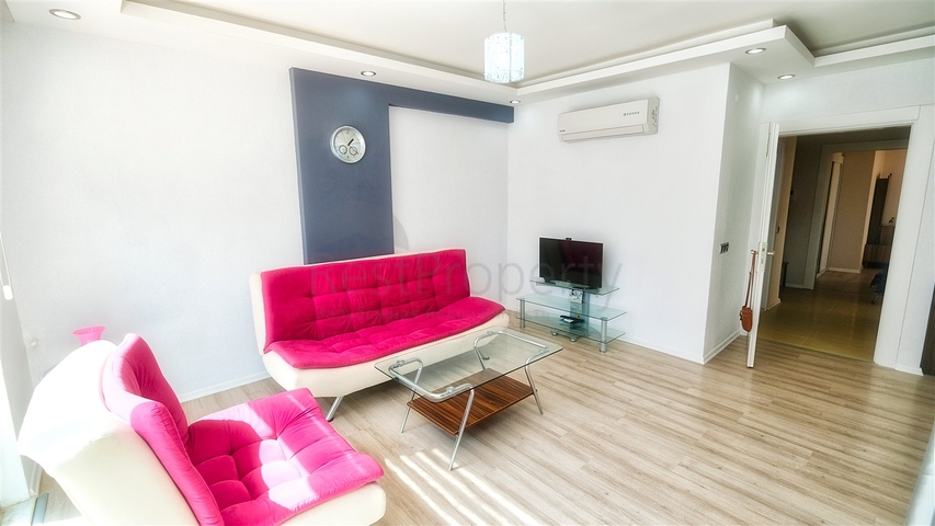 شقة 2 + 1 مع أثاث في مجمع في هورما كونيالتي